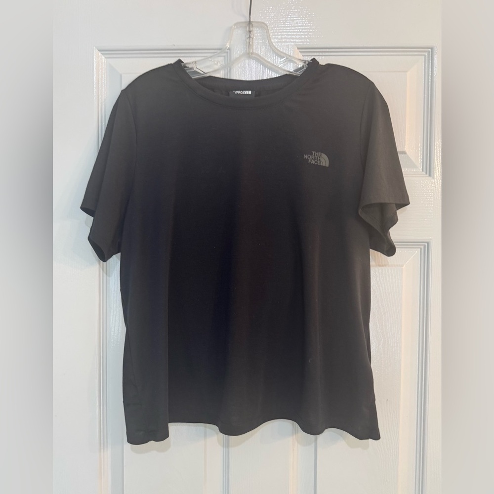 The North Face Black Short Sleeve Workout Tee